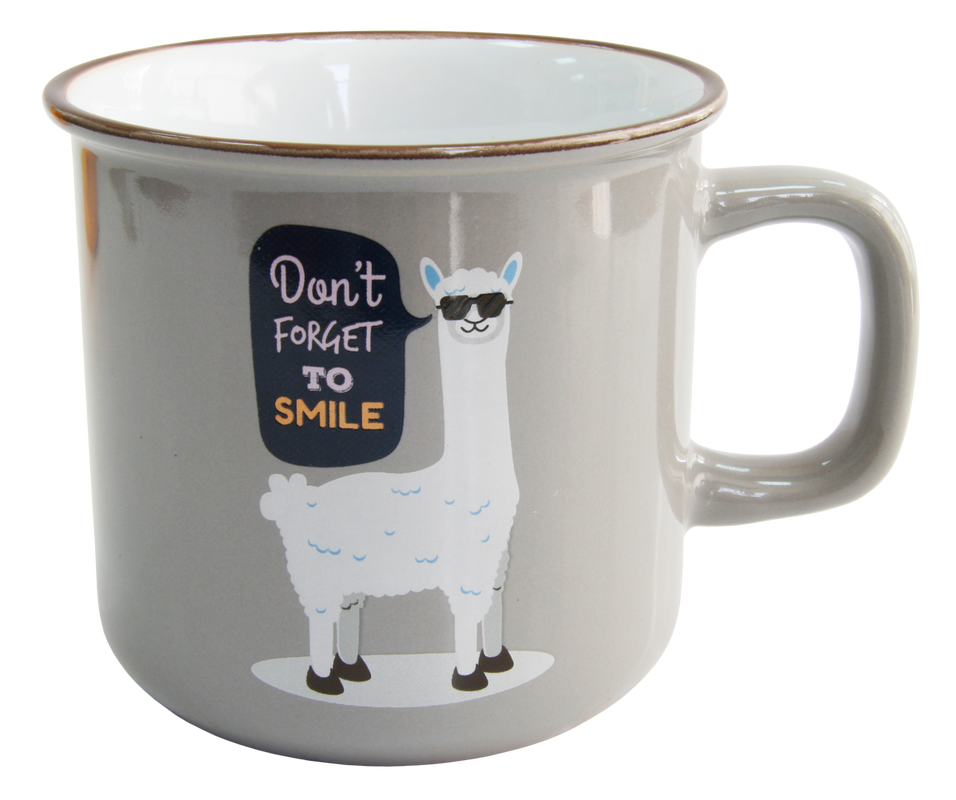 Чашка MILIKA Llama Smile 380 мл (M0420-124-03-236C)